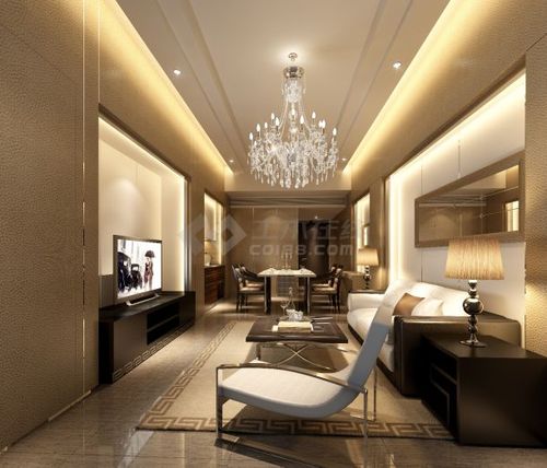 绍兴龙禧中心酒店式公寓室内装修设计cad全套施工图含五种户型设计含